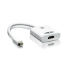 ATEN 4K Active mini DisplayPort to HDMI converter, 3D, up 3840 by 2160 @30Hz