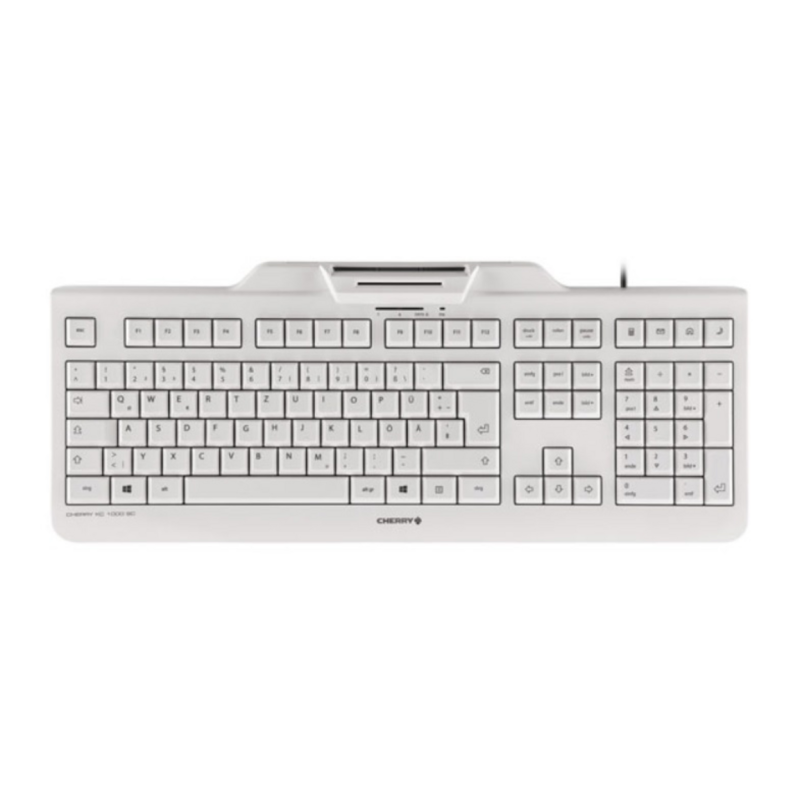 CHERRY KC 1000 SC keyboard USB Italian Grey