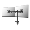 Neomounts DS60-600BL2 Monitor arm 10-32" - Quick-fix - 180°-stop