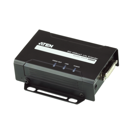 ATEN VE601R AV extender AV receiver Black