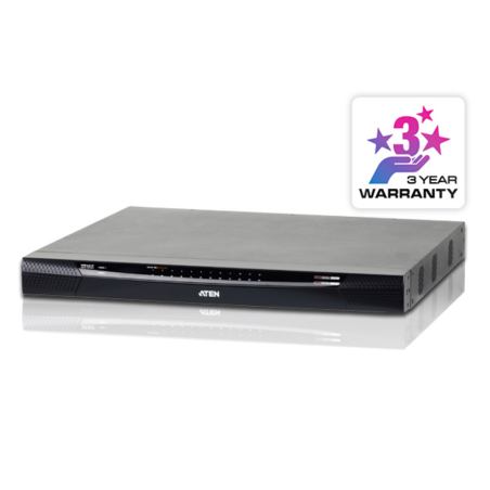 ATEN 24-Port 3-Bus CAT5e/6 KVM Over IP Switch, with Audio & Virtual Media Support