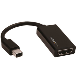 StarTech.com Mini DisplayPort to HDMI Adapter - Active mDP 1.4 to HDMI 2.0 Video Converter - 4K 60Hz - Mini DP or Thunderbolt 1/