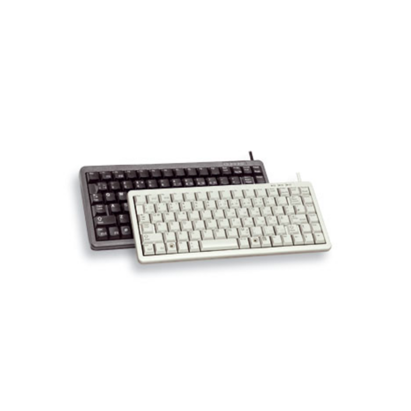 CHERRY Compact , Combo (USB + PS/2) keyboard Office USB + PS/2 QWERTY Grey