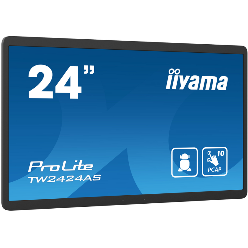 iiyama 23.8” Full HD In-cell PCAP 10pt interactive Touch Panel PC with Android OS, IPS panel technology and anti glare coating