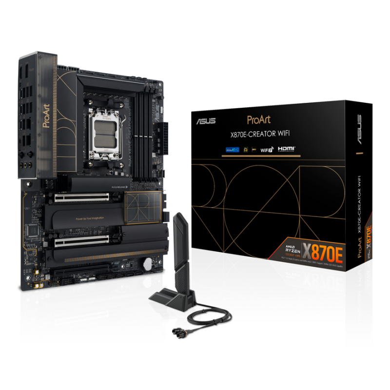 ASUS ProArt X870E-CREATOR WIFI AMD X870E Socket AM5 ATX