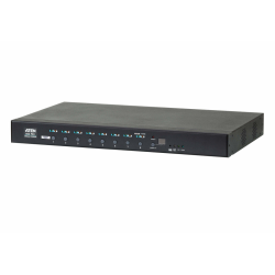 ATEN 1U AV 16A 8 Outlet Switched Bank Metered PDU + Free Eco PDU Manager Software