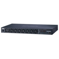 ATEN 1U 16A 8 Outlet Switched Bank Metered PDU + Free Eco PDU Manager Software