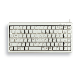 CHERRY Compact Keyboard, QWERTY, 83 keys, Combi USB/PS2, Light Grey
