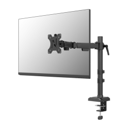 Neomounts DS60-600BL1 Monitor arm 10-32" - Quick-fix - 180°-stop