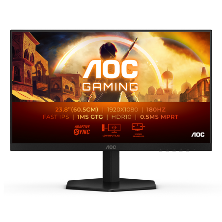 AOC G4 24G42E computer monitor 60.5 cm (23.8") 1920 x 1080 pixels Full HD LCD Black