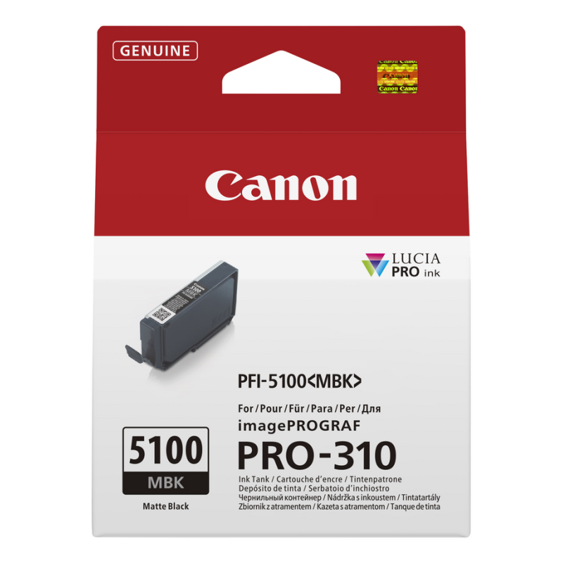 Canon PFI-5100 MBK ink cartridge 1 pc(s) Original Matte black