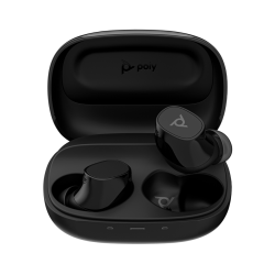 Poly Voyager Free 20 Gray Earbuds +Basic Charge Case Customer Special 1