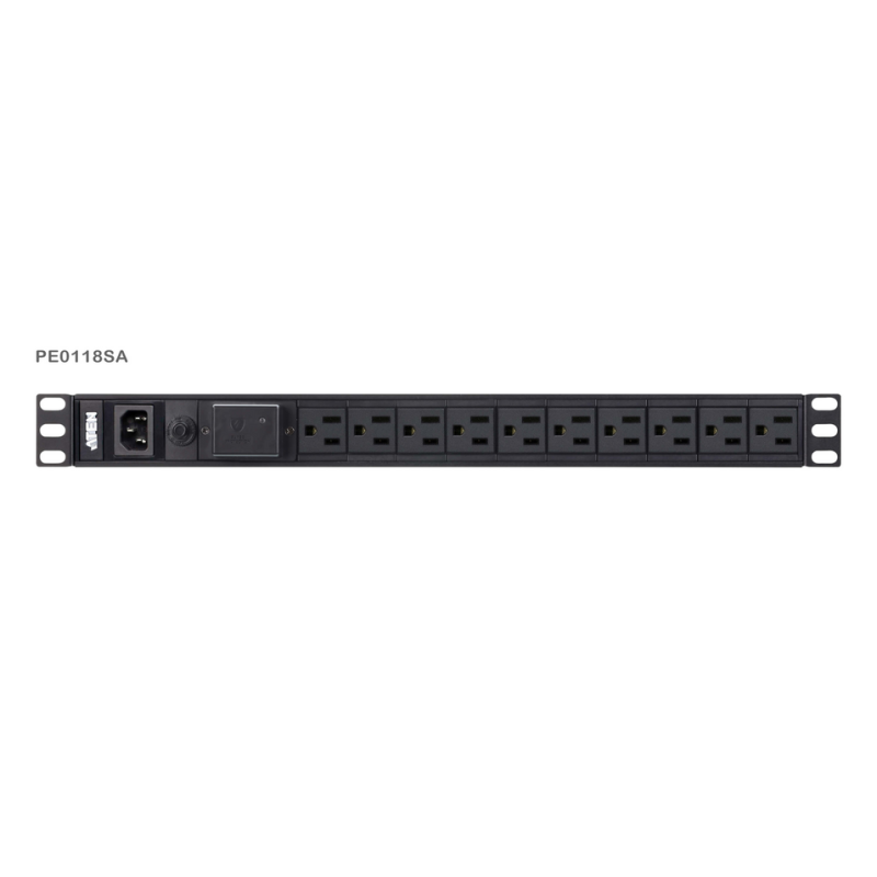 ATEN 1U Basic PDU with Surge Protection