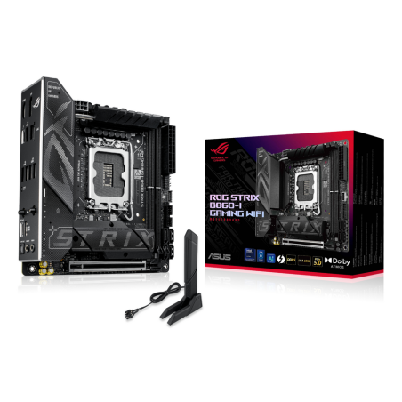 ASUS ROG STRIX B860-I GAMING WIFI Intel B860 LGA 1851 (Socket V1) mini ITX