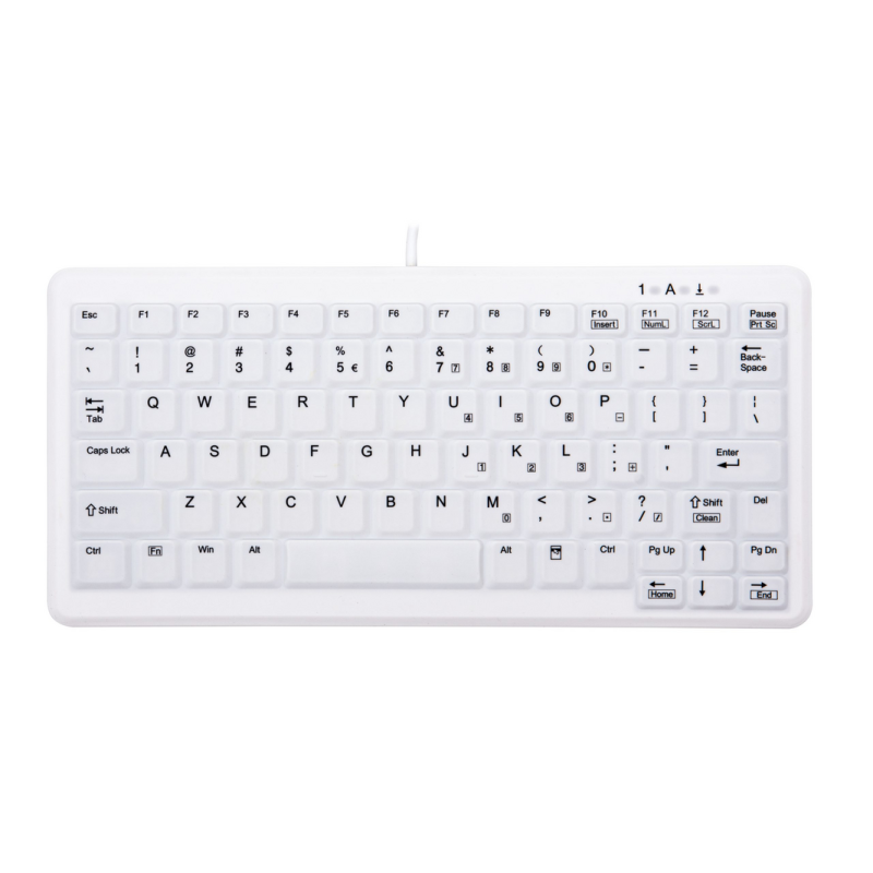 Contour Design Active Key AK-C4110 keyboard Medical USB QWERTY US English White