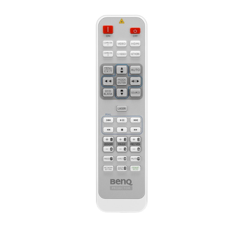 BenQ 5J.JAD06.001 remote control Projector Press buttons