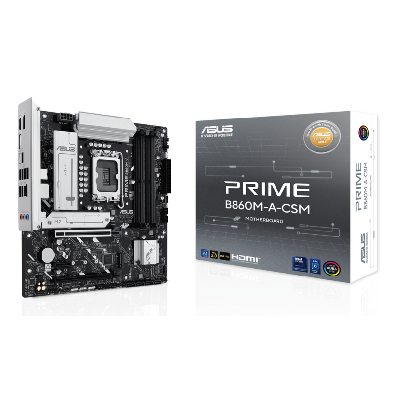 ASUS PRIME B860M-A-CSM Intel B860 LGA 1851 (Socket V1) micro ATX