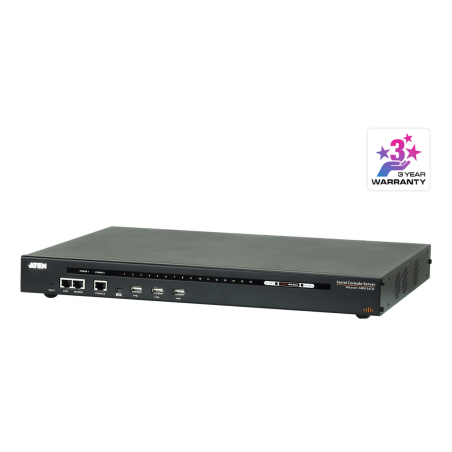 ATEN 16-Port Serial Console Server W/Dual POW