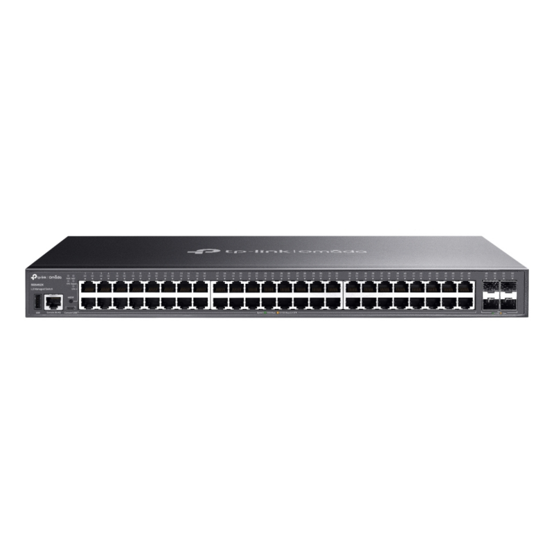 TP-Link Omada SG5452X network switch Managed L3 Gigabit Ethernet (10/100/1000) Black