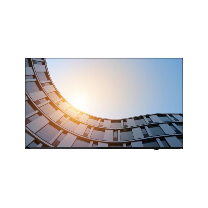 Lenovo ThinkVision E65 LFD computer monitor 163.8 cm (64.5") 3840 x 2160 pixels 4K Ultra HD LCD Black