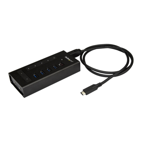 StarTech.com 7 Port USB C Hub - USB Type-C to 2x USB-C/5x USB-A - Commercial Metal USB 3.0 Hub - SuperSpeed USB 3.2 Gen 1 (5Gbps