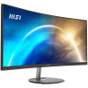 MSI Pro MP341CQ 34 Inch Curved Monitor, 1500R, UWQHD (3440 x 1440), 21:9, 100Hz, VA, 4ms, HDMI, VGA, Built-in Speakers, Anti-Gla