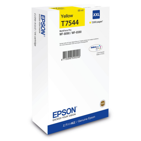 Epson C13T75444N ink cartridge 1 pc(s) Original Extra (Super) High Yield Yellow
