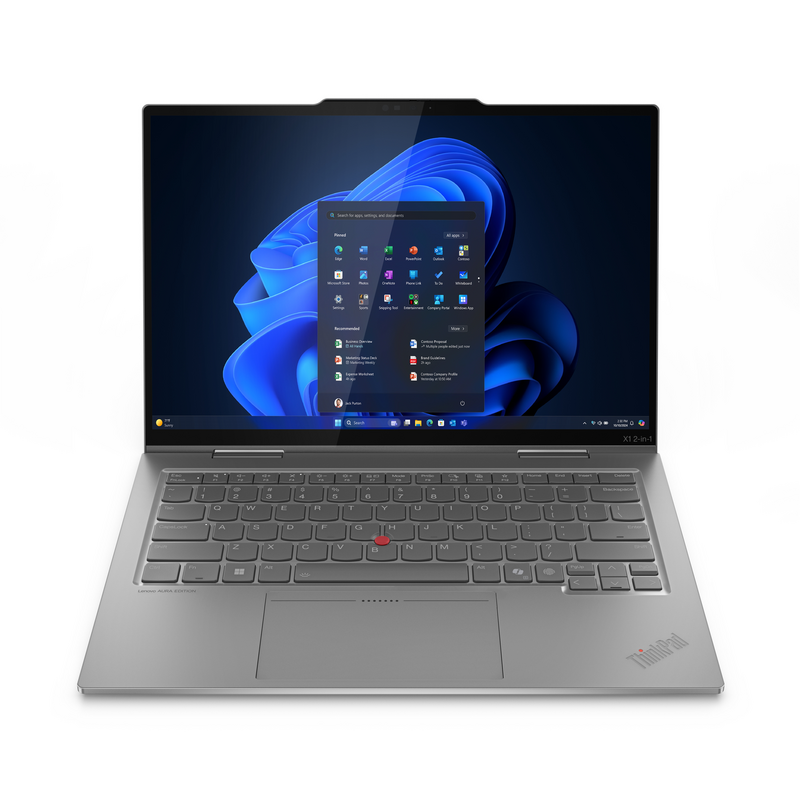 Lenovo ThinkPad X1 2-in-1 Gen 10 Aura Edition Copilot+ PC Intel Core Ultra 7 258V Hybrid (2-in-1) 35.6 cm (14") Touchscreen 2.8K