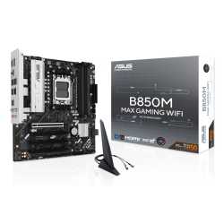 ASUS B850M MAX GAMING WIFI AMD B850 Socket AM5 micro ATX