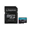 Kingston Technology 512GB microSDXC Canvas Go Plus Gen4 200MB/s A2 U3 V30 Card + Adapter