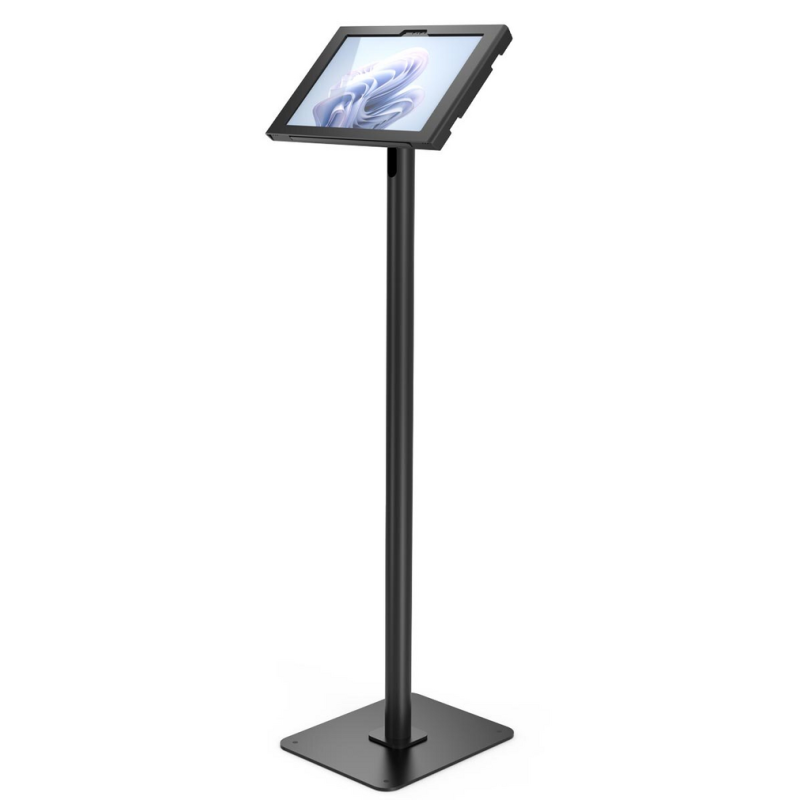 Compulocks Surface Pro 8-11, Apex Enclosure Swift Floor Stand - Black