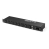 StarTech.com 8-Port Rack-Mount PDU with C13 Outlets - 16 A - 10 ft. Power Cord (BS 1363) - 1U