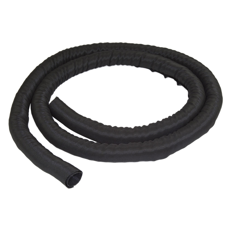StarTech.com 6.5' (2m) Cable Management Sleeve - Flexible Coiled Cable Wrap - 1.0-1.5" dia. Expandable Sleeve - Polyester Cord M
