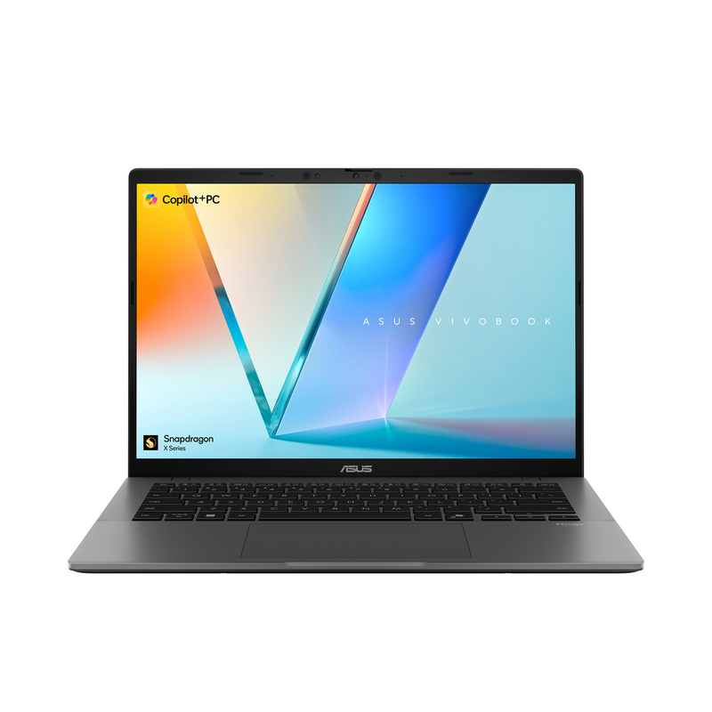 ASUS Vivobook S 14 S3407QA-KP003W Copilot+ PC Qualcomm Snapdragon X1-26-100 Laptop 35.6 cm (14") WQXGA 16 GB LPDDR5x-SDRAM 512 G