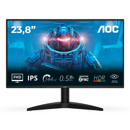 AOC 24B36X computer monitor 60.5 cm (23.8") 1920 x 1080 pixels Full HD LED Black