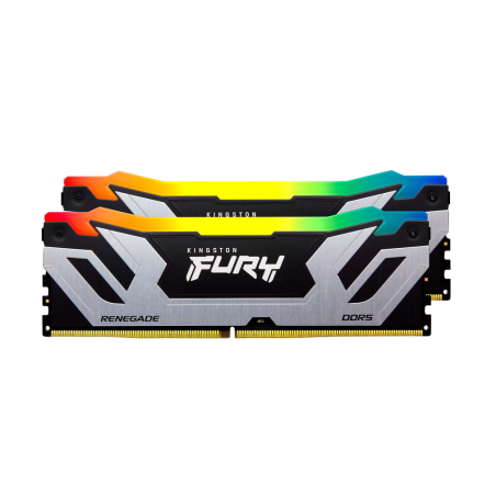 Kingston Technology FURY 48GB 8800MT/s DDR5 CL42 CUDIMM (Kit of 2) Renegade RGB Silver