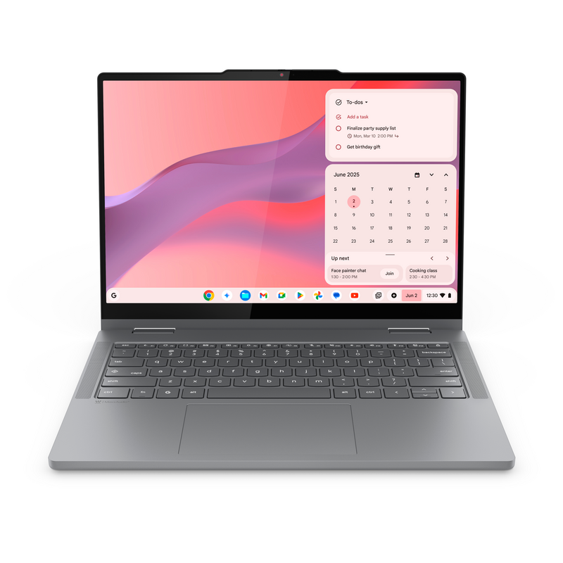 Lenovo Chrome 2in1 14IRU10 Intel Core 5 120U Chromebook 35.6 cm (14") Touchscreen WUXGA 8 GB LPDDR5-SDRAM 128 GB UFS Wi-Fi 6E (8