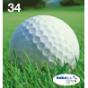 Epson Golf ball Multipack 4-clr 34 DURABrite Ultra Ink EasyMail