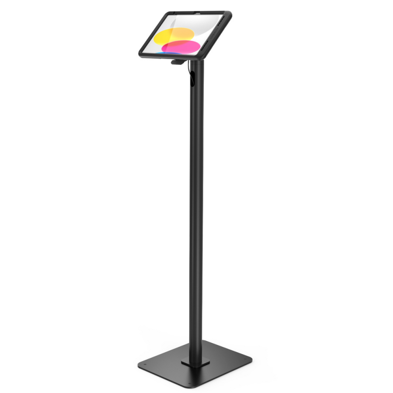 Compulocks iPad 10th-11th (A16) Gen, PowerMove Swift Floor Stand - Black