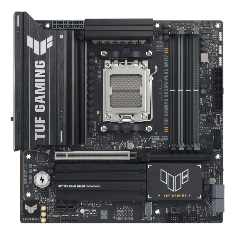ASUS TUF GAMING B850M-PLUS WIFI7 AMD B850 Socket AM5 micro ATX