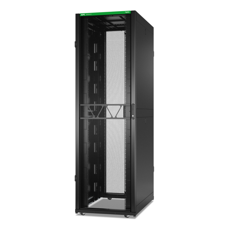 APC NetShelter SX, Server Rack Enclosure, Gen 2, 52U, 2436H x 750W x 1200D mm, with Sides, Black