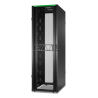 APC NetShelter SX, Server Rack Enclosure, Gen 2, 52U, 2436H x 750W x 1200D mm, with Sides, Black