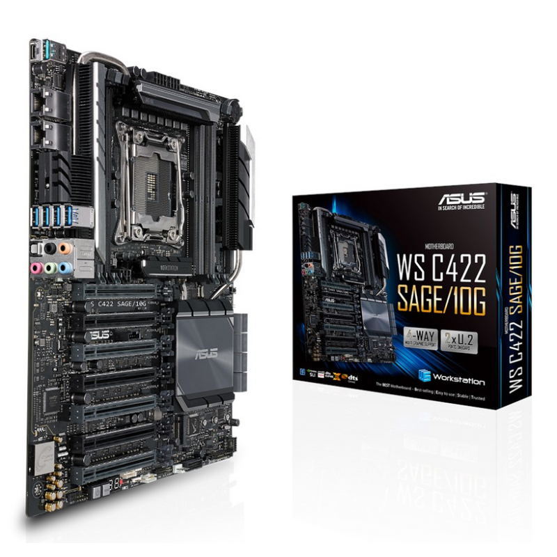 ASUS WS C422 SAGE/10G Intel® C422 LGA 2066 (Socket R4) CEB