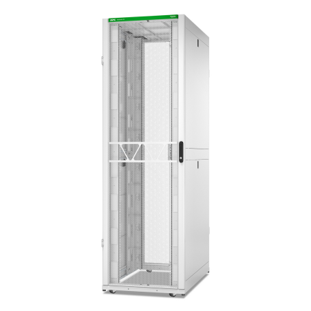 APC NetShelter SX, Server Rack Enclosure, Gen 2, 52U, 2436H x 750W x 1200D mm, with Sides, White