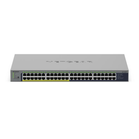 NETGEAR GS748PP Unmanaged Gigabit Ethernet (10/100/1000) Power over Ethernet (PoE) Grey