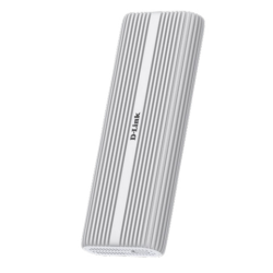 D-Link DSP-411 storage drive enclosure SSD enclosure Aluminium M.2