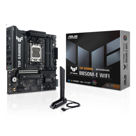 ASUS TUF GAMING B850M-E WIFI AMD B850 Socket AM5 micro ATX
