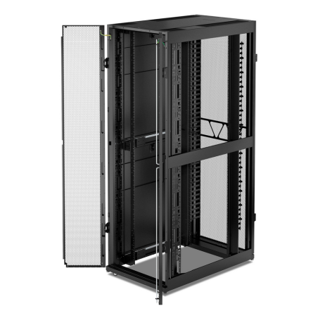 APC NetShelter SX, Networking Rack Enclosure, 48U, 2258H x 750W x 1200D mm, with Sides, Black