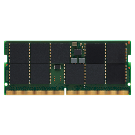 Kingston Technology 16GB, DDR5, 4800MT/s, ECC, Unbuffered, SODIMM, CL40, 1RX8, 1.1V, 262-pin, 16Gbit