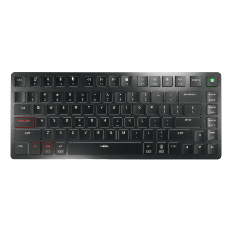 CHERRY KW X ULP 2.0 MINI keyboard Home/Office USB + RF Wireless + Bluetooth QWERTY US English Black